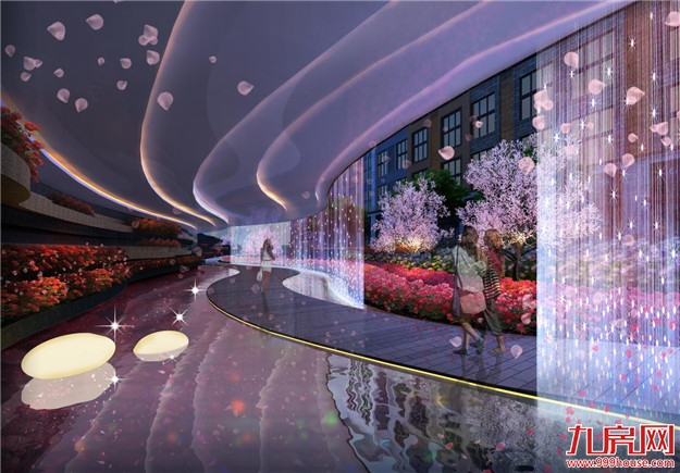 时代上城九里花川——最暖心的主题商业景观——九房网