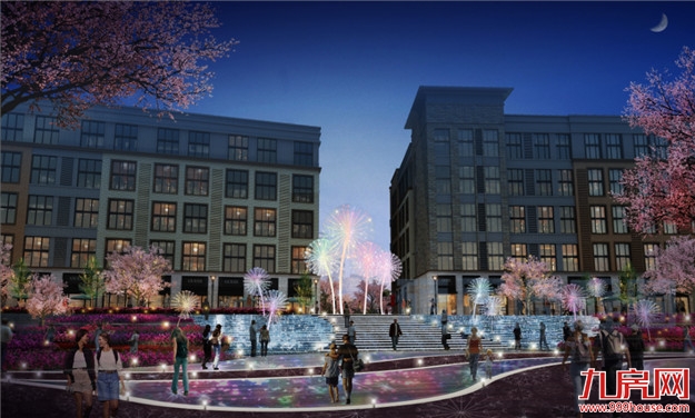 时代上城九里花川——最暖心的主题商业景观——九房网