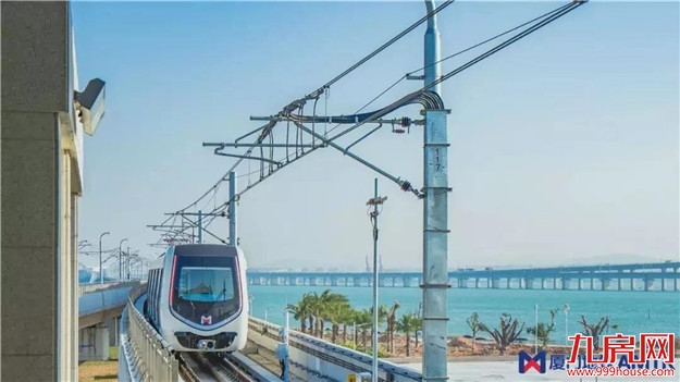 喜讯!厦门地铁2号线全线“电通”!——九房网 喜讯!厦门地铁2号线全线“电通”!——九房网