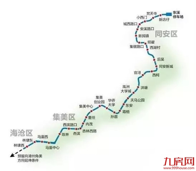 最新最全！厦门121大地铁盘房价曝光！最低1.8万/㎡起！——九房网
