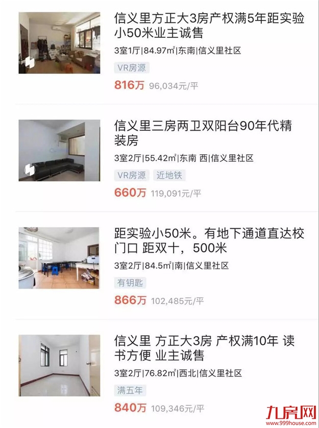 独家！25万/㎡天价学区房石锤成交！投资客盯上，还有更多猛料流出…——九房网