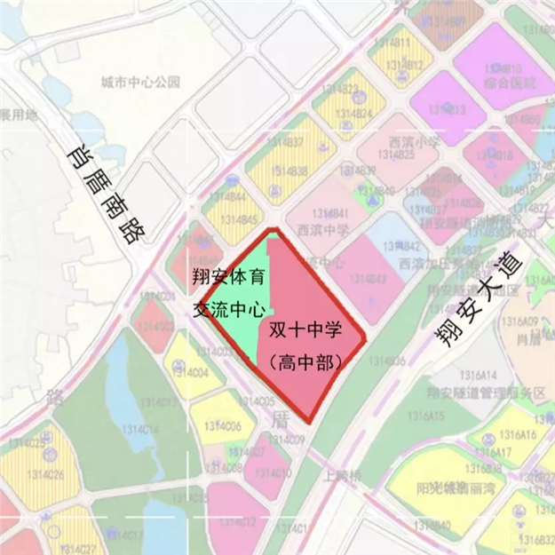双十中学翔安校区高中部选址确定！紧邻它将建5000座体育馆！——九房网