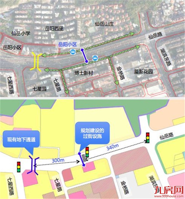 思明区规划建设16座人行立体过街设施 位置图来了！——九房网