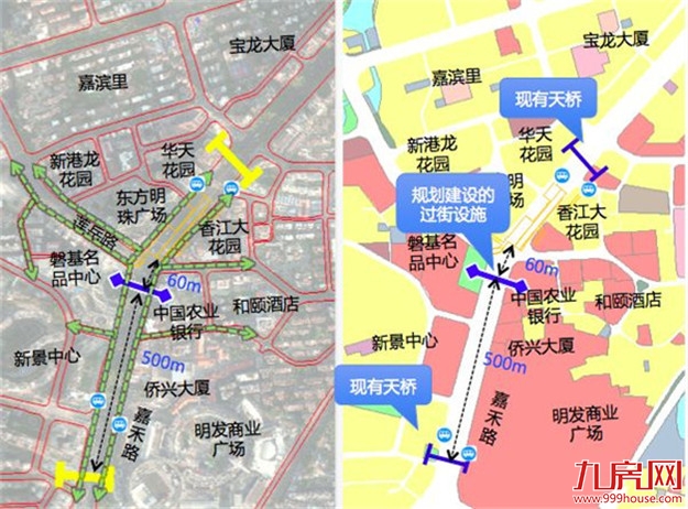 思明区规划建设16座人行立体过街设施 位置图来了！——九房网