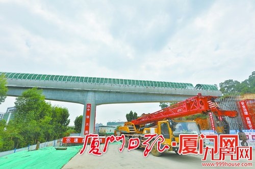 健康步道成功跨越鹰厦铁路 预计年底建成并向市民游客开放——九房网