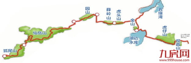 厦门山海健康步道即将正式开放 收好这张图走透透——九房网