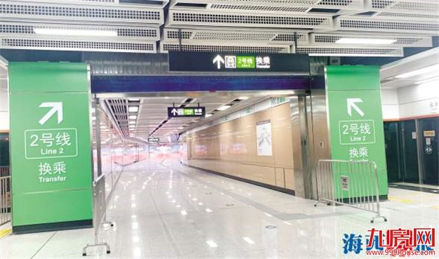 厦门地铁1号、2号线有两种路径 2号线沿线景观将提升——九房网