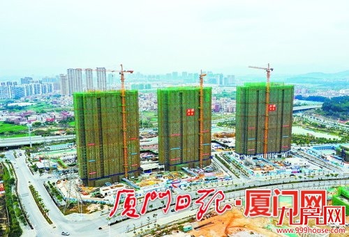 洋唐居住区3期保障性安居一标段提前三个月封顶——九房网