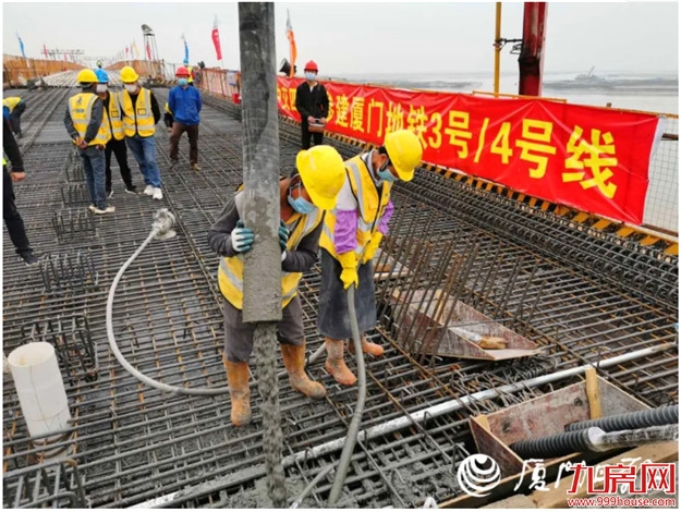 快讯!厦门地铁4号线有重大突破!蔡厝站至大嶝北站跨海区间今日贯通——九房网 快讯!厦门地铁4号线有重大突破!蔡厝站至大嶝北站跨海区间今日贯通——九房网