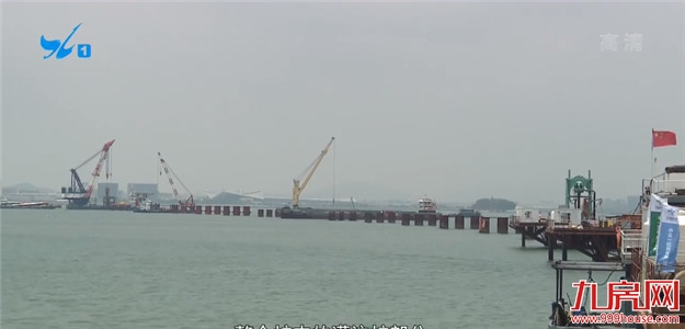 第二东通道翔安侧灌注桩开钻 海中区桩基明年初完成——九房网