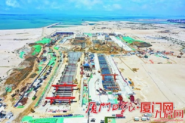 厦门新机场交通中心进入主体结构施工阶段 未来可乘地铁进出机场——九房网