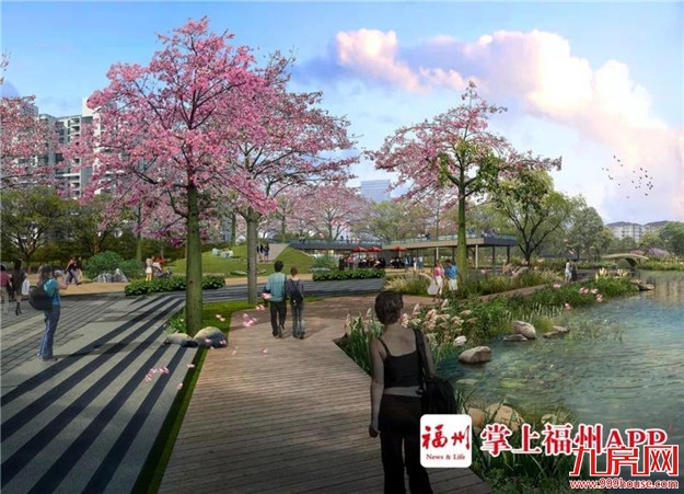 晋安湖公园明年建成!库容超西湖+左海——九房网