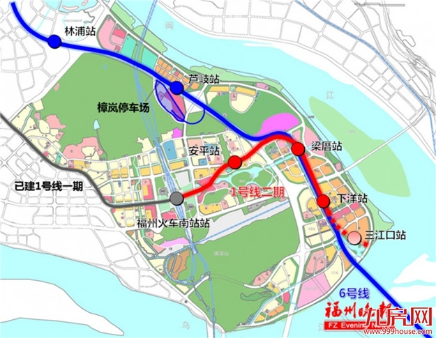 重磅！福州地铁1号线二期全线“电通” 年底开通初期运营！——九房网