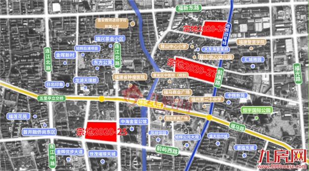 燃爆！131.15亿！多次达限价！最高楼面价2.5万/㎡！刚刚！融信、省五建连夺两地！——九房网