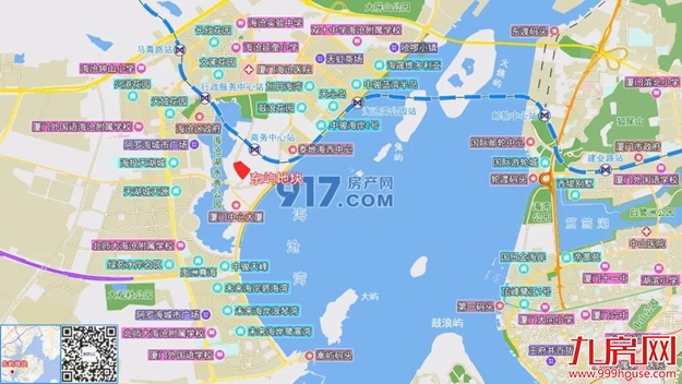 33899元/㎡！刚刚！海沧湾地块成功出让！十年区域地价翻7倍...！——九房网