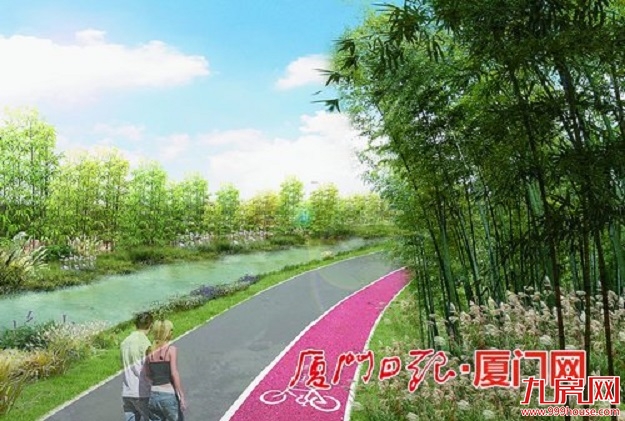 集美新的打卡圣地！连接灌口到马銮湾，山海绿色步道明年建成……——九房网