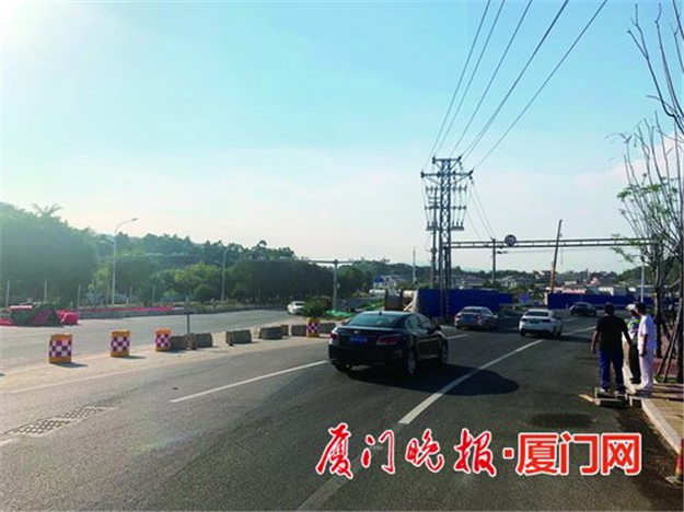 海沧大道往新阳方向改道了! 拥军路口右拐往新阳——九房网