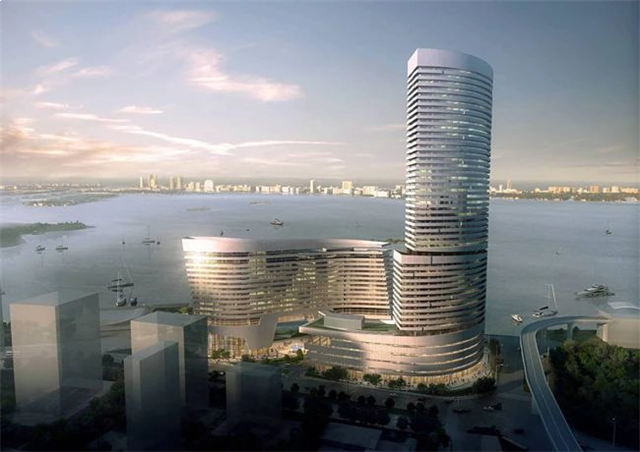 岛内海岸地标级建筑传来新动态! 建面14万方!——九房网