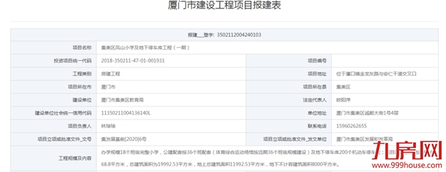 定了！重磅规划来袭！又一批新学校亮相！辐射全厦门！——九房网