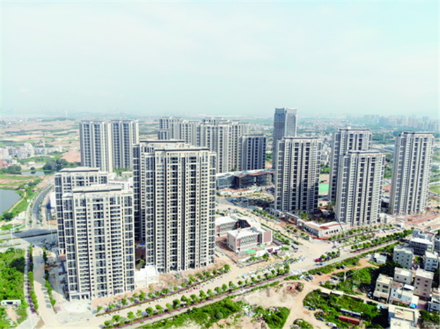 新店保障房社区林前综合体建设顺利 比原计划提早半年完成！——九房网