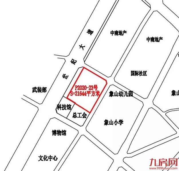 10.16晋江世纪大道边三宗优质宅地公开拍卖，最高毛坯商品住宅限价13552元/平方米——九房网
