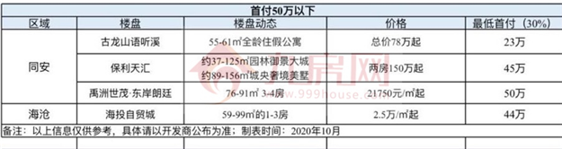 吐血整理！厦门六区最新买房门槛曝光！首付50万以下竟只剩4个！——九房网