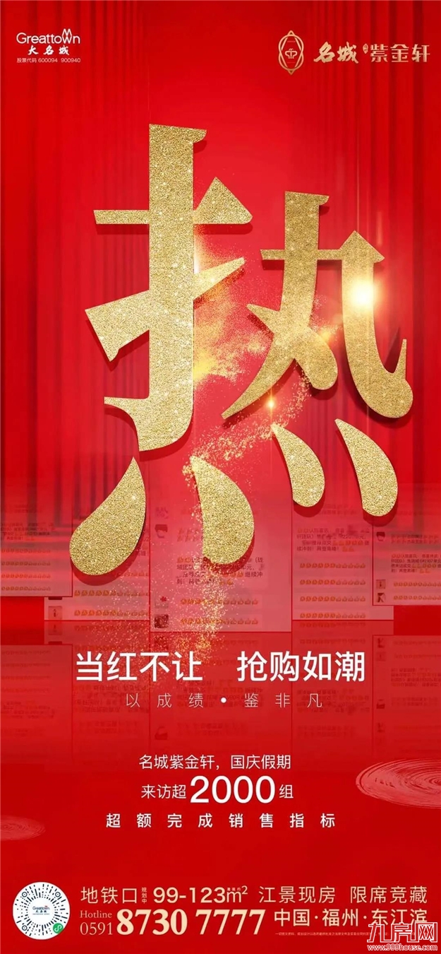 好猛！劲销超17亿！来访5000+，单日2000万+！福州楼市要爆了？——九房网