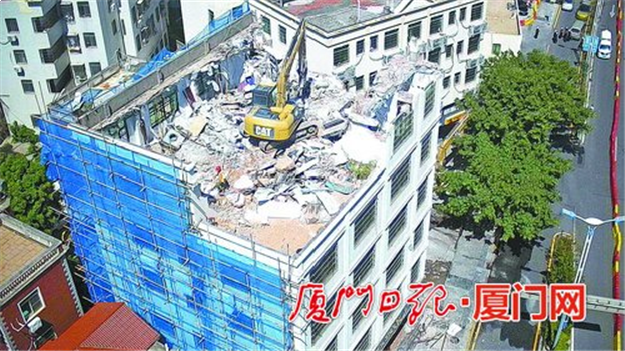 4天拆除六层历史违建 海沧治违攻坚再发力 高颜值城区更宜居——九房网