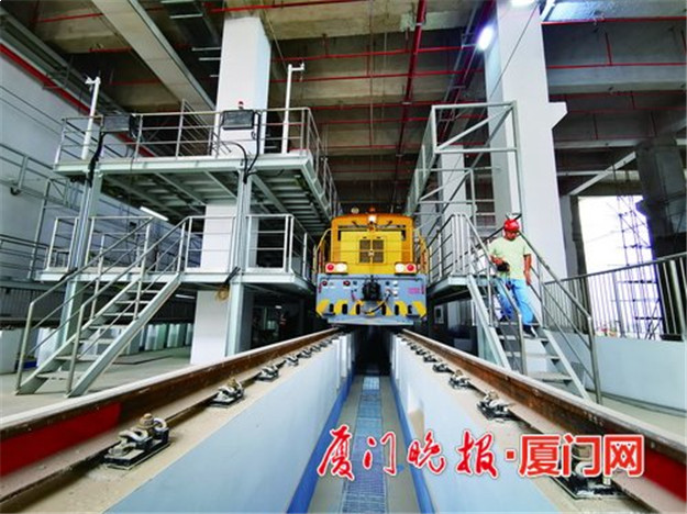 地铁3号线列车有"新家"了！五缘湾停车场启用 最多可停26列车——九房网