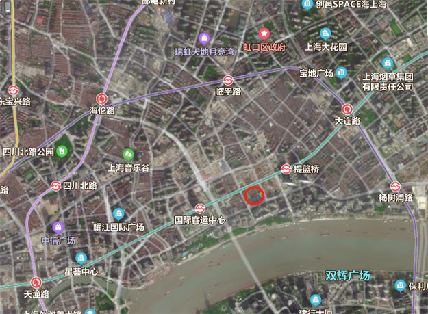 上海38亿元挂牌虹口北外滩商办地，将建180米标志性建筑——九房网