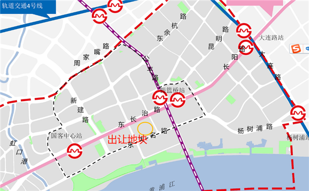 上海38亿元挂牌虹口北外滩商办地，将建180米标志性建筑——九房网