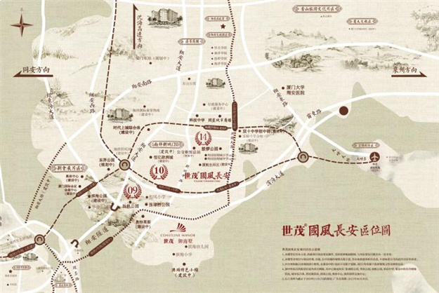 东方大境跃鉴国风|世茂国风长安新品赋能城市添鹭岛新篇章——九房网