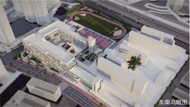 禾山中学改扩建工程上午动工：预计2023年投用 将增加48个班——九房网