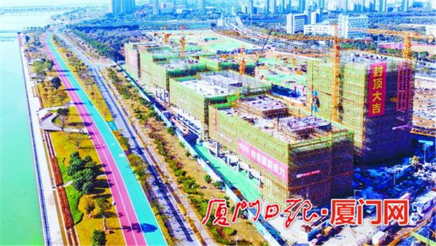 新经济产业园历经180天高效建设，实现4号地块全面封顶——九房网