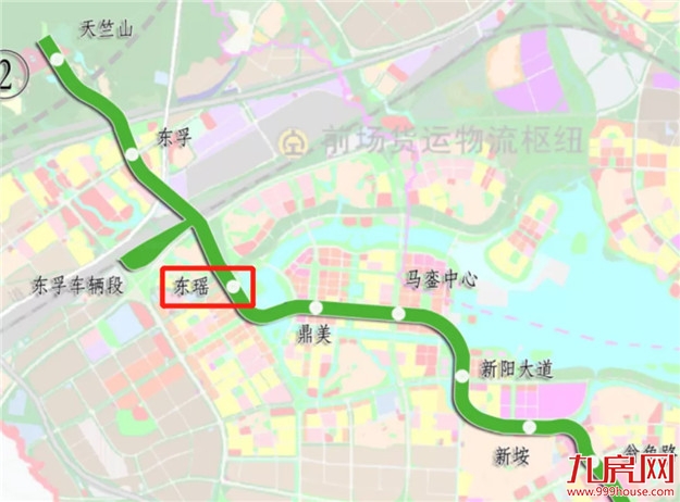 快讯！2号线这个站点今天启用，配套道路开放通行——九房网