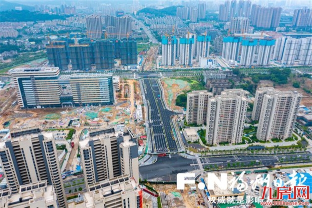 新厦坊路首段道路通车——九房网 新厦坊路首段道路通车——九房网