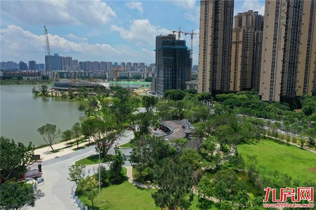 刚刚！晋安湖公园（一期）惊艳亮相！一大波美图出炉——九房网