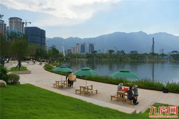 刚刚！晋安湖公园（一期）惊艳亮相！一大波美图出炉——九房网