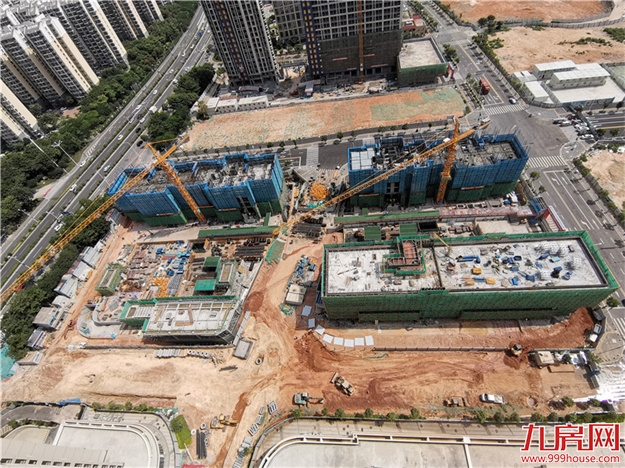 厦门新体育中心迎建设新节点！白海豚游泳馆主体混凝土结构封顶！——九房网