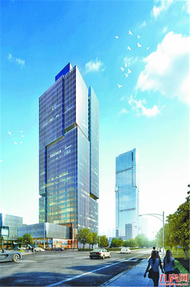 提速！环东海域新城银城智谷I-3地块提前三月主体封顶——九房网