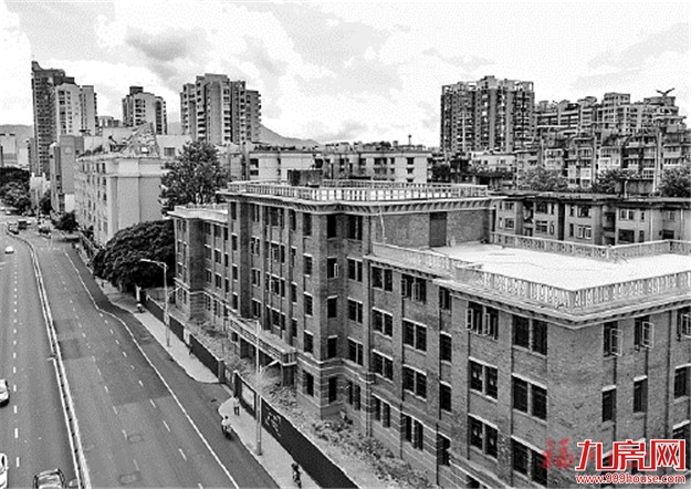 福州最大体量苏式红砖楼一期最近修复完工——九房网