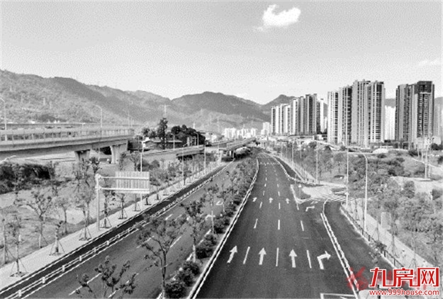 全长约8.77公里的新店外环路主线，今日通车！——九房网