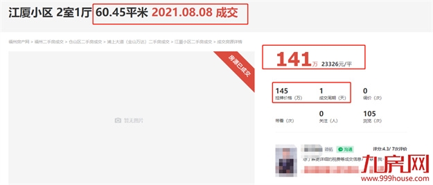 降1.37万/㎡!1个月便宜60万!福州学区房一天被秒杀!——九房网 降1.37万/㎡!1个月便宜60万!福州学区房一天被秒杀!——九房网