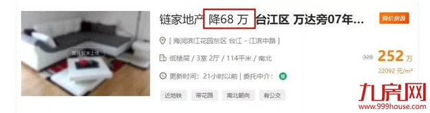 降100万？降38万？真实数据曝光！福州这些房子，买了就亏！——九房网