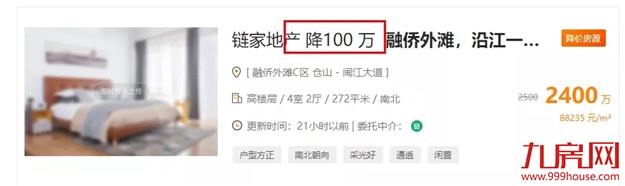 降100万？降38万？真实数据曝光！福州这些房子，买了就亏！——九房网
