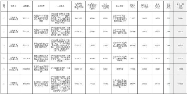 203.1亿！最高起拍价4.04万/㎡！湖滨等10幅地5.26开拍！——九房网