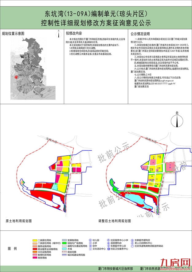 总建1050万平！人口规模18.6万！翔安新城规划建设这样的中心城区……——九房网