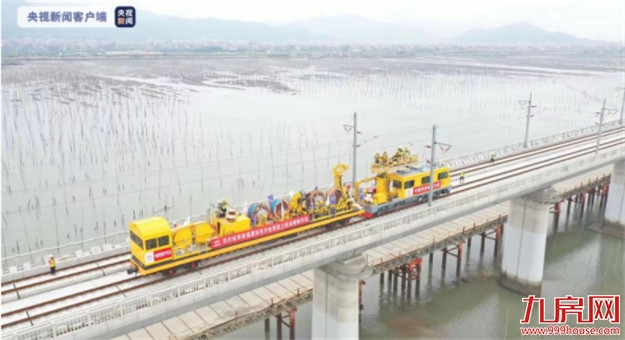 新福厦高铁传新消息！工程进入攻坚阶段，预计10月完成全线接触网导线架设——九房网