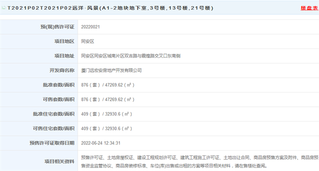 最高4.5万/㎡!同安两大项目856套住宅申领预售!——九房网 最高4.5万/㎡!同安两大项目856套住宅申领预售!——九房网
