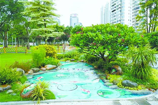 海沧市民公园完成提升改造 一出地铁站就能逛公园赏美景——九房网
